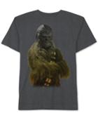 Men's Star Wars Chewbacca Ombre Graphic-print T-shirt From Jem