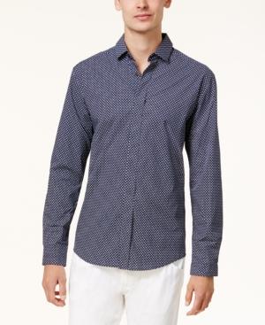 Vince Camuto Men's Printed Poplin Shirt