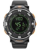Timberland Men's Mendon Black Polyurethane Strap Watch 52mm Tbl15027xpb02pa