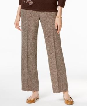 Alfred Dunner Petite Santa Fe Check-print Pants