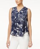 Tommy Hilfiger Floral-print Layered Top