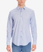 Boss Men's Slim-fit Fil Coupe Cotton Button Down Shirt