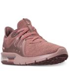 Nike Women's Air Max Sequent 3 Premium As Running Sneakers From Finish Line