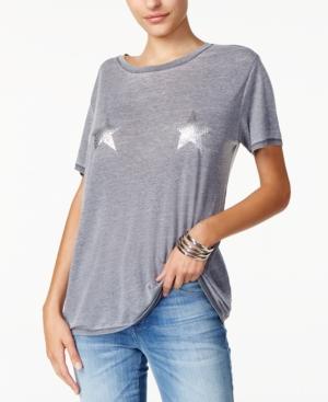 Guess Stars Graphic Burnout T-shirt