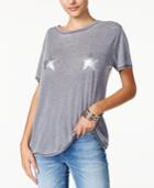 Guess Stars Graphic Burnout T-shirt
