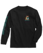 Quiksilver Men's Jagged Wave Long-sleeve T-shirt