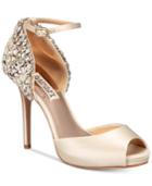 Badgley Mischka Vanity Embellished Evening Sandals Women's Shoes