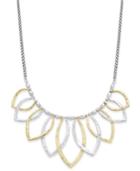 Lucky Brand Two-tone Petal Statement Necklace