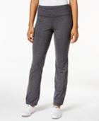Style & Co. Melange Bootcut Yoga Pants, Only At Macy's