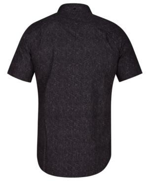 Hurley Men's Crossroads Geo-print Pocket Shirt