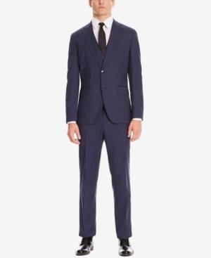 Boss Men's Regular/classic-fit 3-piece Suit With Stretch Tailoring
