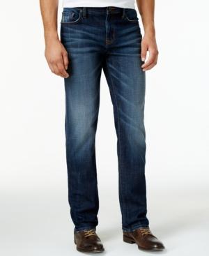 William Rast Men's Relaxed Straight Fit Legacy Galaxy Stretch Jeans