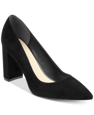 Marc Fisher Viviene Block-heel Pumps Women's Shoes