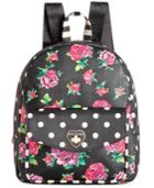 Betsey Johnson Medium Floral Backpack