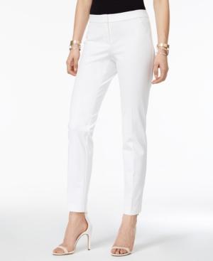 Alfani Prima Slim-leg Ankle Pants, Only At Macy's