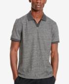 Kenneth Cole Reaction Men's Heathered Contrast Polo