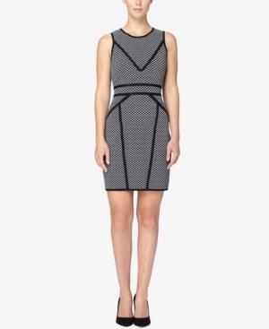 Catherine Catherine Malandrino Contrast-seam Sheath Dress