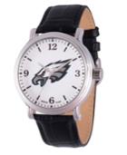 Gametime Nfl Philadelphia Eagles Men's Shiny Silver Vintage Alloy Watch