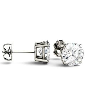 Moissanite Stud Earrings (3 Ct. T.w. Diamond Equivalent) In 14k White Or Yellow Gold