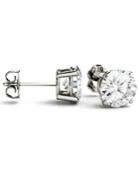 Moissanite Stud Earrings (3 Ct. T.w. Diamond Equivalent) In 14k White Or Yellow Gold