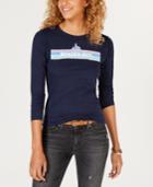 Freeze 24-7 Juniors' Spaced-out Graphic Cotton T-shirt