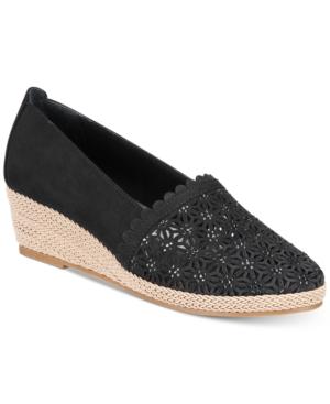 Karen Scott Tashaa Platform Espadrille Wedges, Created For Macy's Women's Shoes