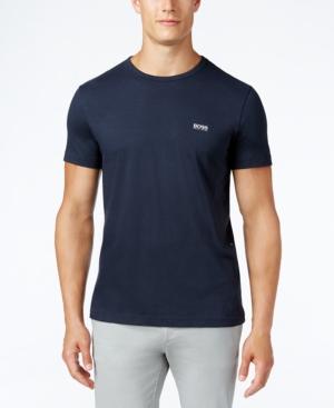 Hugo Boss Men's Green Crew-neck T-shirt
