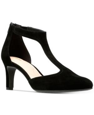 Clarks Artisan Women's Calla Lily T-strap Pumps Women's Shoes