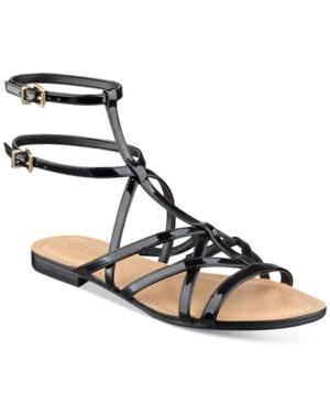 Guess Women's Mannie Strappy Flat Sandals Women's Shoes