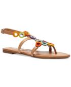Inc International Concepts Marstie Embellished Strappy Flat Sandals, Only At Macy's Women's Shoes