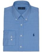 Polo Ralph Lauren Men's Classic-fit Blue Check Dress Shirt