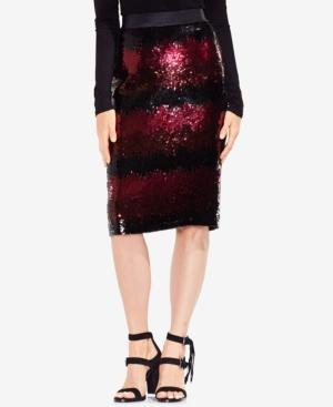 Vince Camuto Sequined Pencil Skirt