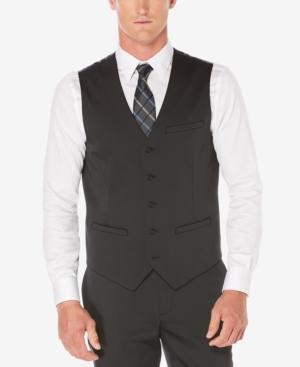 Perry Ellis Men's Techno Slim-fit Wrinkle-resistant Suit Vest