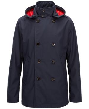 Boss Men's Water-resistant Double-breasted Jacket