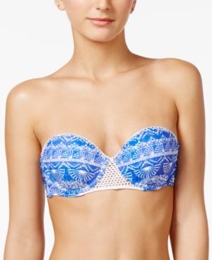 Raisins Tahiti Tide Underwire Push-up Bikini Top Women's Swimsuit