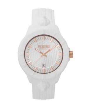 Versus Unisex Tokyo 43mm White Silicone Watch