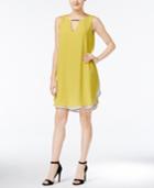 Bar Iii Sleeveless Cutout Shift Dress, Only At Macy's