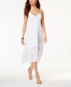 Guess Dayana Eyelet-lace High-low Dress