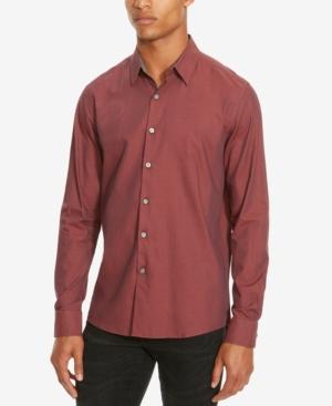 Kenneth Cole Reaction Men's Slim-fit Neat Long-sleeve Shirt