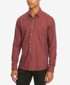 Kenneth Cole Reaction Men's Slim-fit Neat Long-sleeve Shirt
