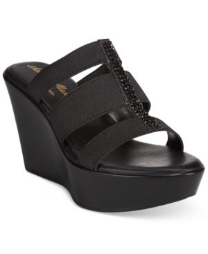 Callisto Pollye Platform Wedge Sandals Women's Shoes