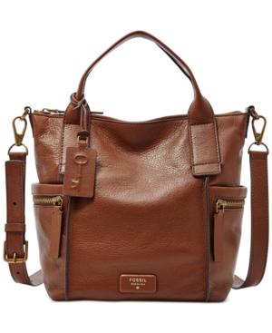 Fossil Emerson Medium Leather Satchel