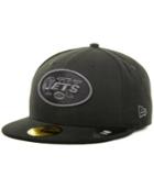New Era New York Jets Black Gray 59fifty Cap