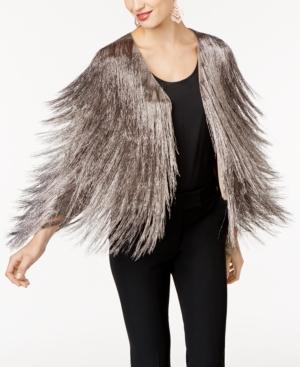 Rachel Zoe Isla Metallic-fringe Cardigan