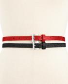 Style & Co. 2 For 1 Glitter Belts, Only At Macy's