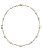 Diamond Necklace In 14k Two-tone Gold (1 Ct. T.w.)