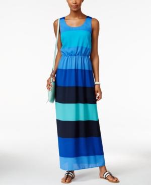 Tommy Hilfiger Striped Maxi Dress