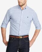 Polo Ralph Lauren Men's Slim-fit Checked Stretch Oxford Shirt