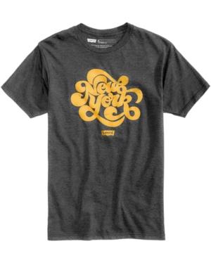 Levi's Men's Elberto Nyc Graphic-print T-shirt