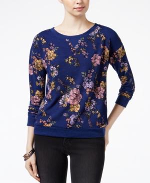 Hippie Rose Juniors' Printed Sweatshirt